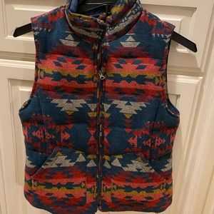 American eagle Aztec vest!